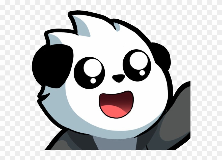 Panda Clipart Emoji - Panda Emojis For Discord - Png Download