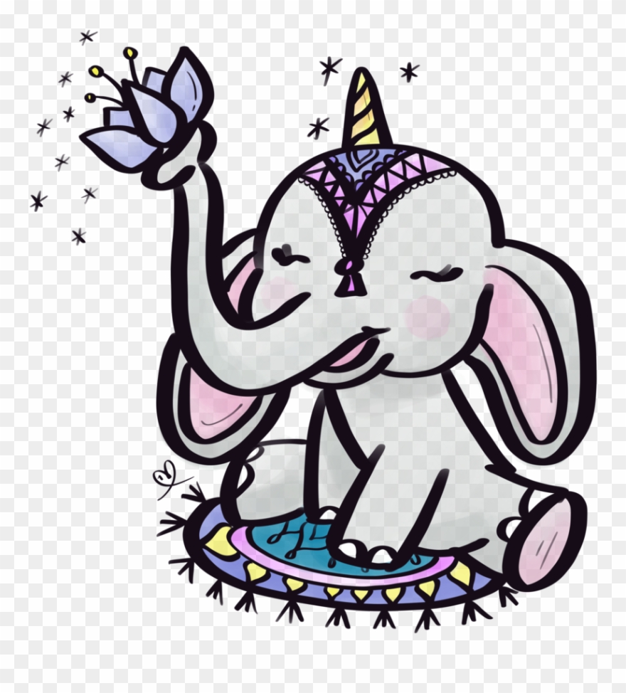 Elicorn - Canvas Print Clipart