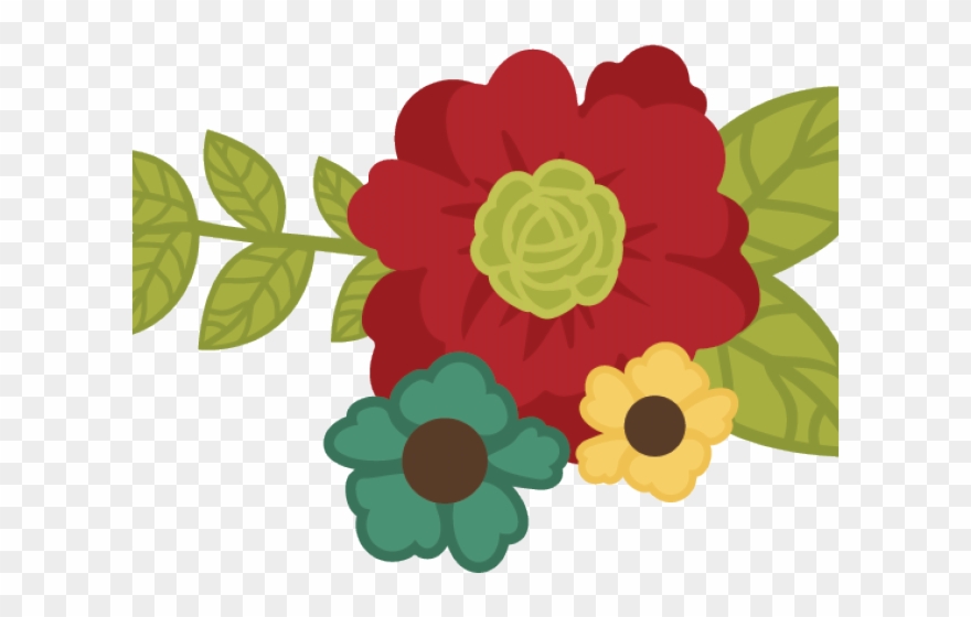 Red Rose Clipart Svg - Free Svg Flowers - Png Download