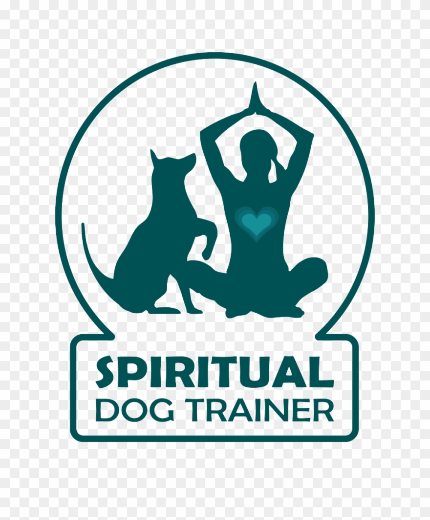 Hq Spiritual Dog Trainer Logo No Background - Logo Dog Trainer Clipart