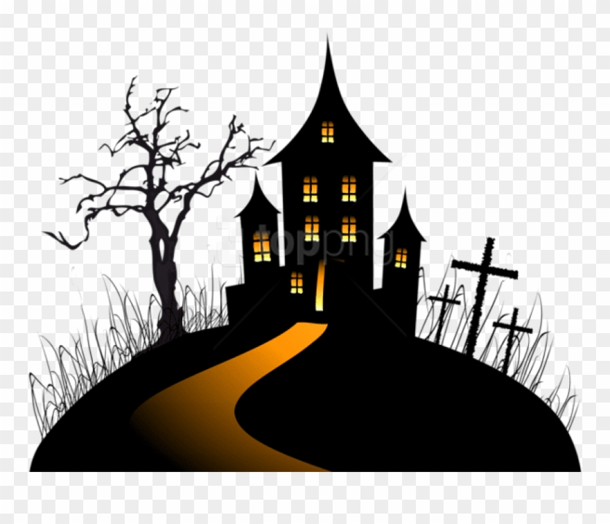 Free Png Download Halloween Creepy Castle Png Images - Creepy Castle Png Clipart