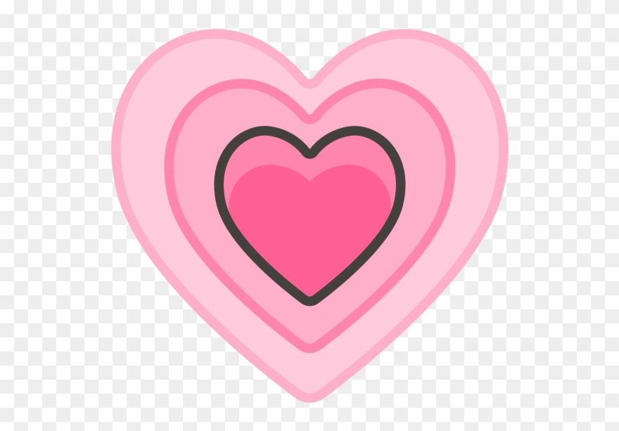 Growing Heart Emoji - Heart Clipart