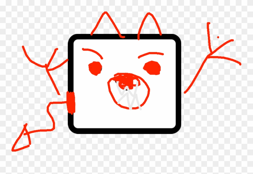 Tofu - Angry Clipart