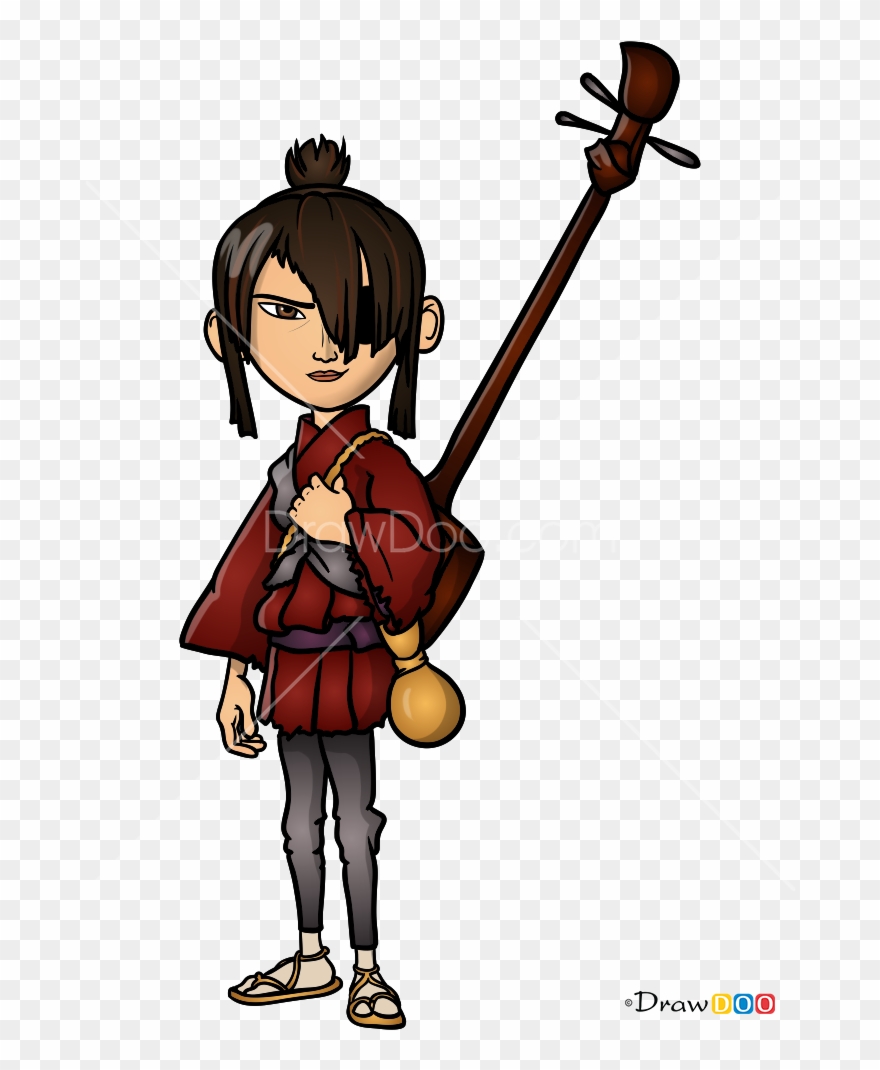 Kubo And The Two Strings Drawings Clipart
