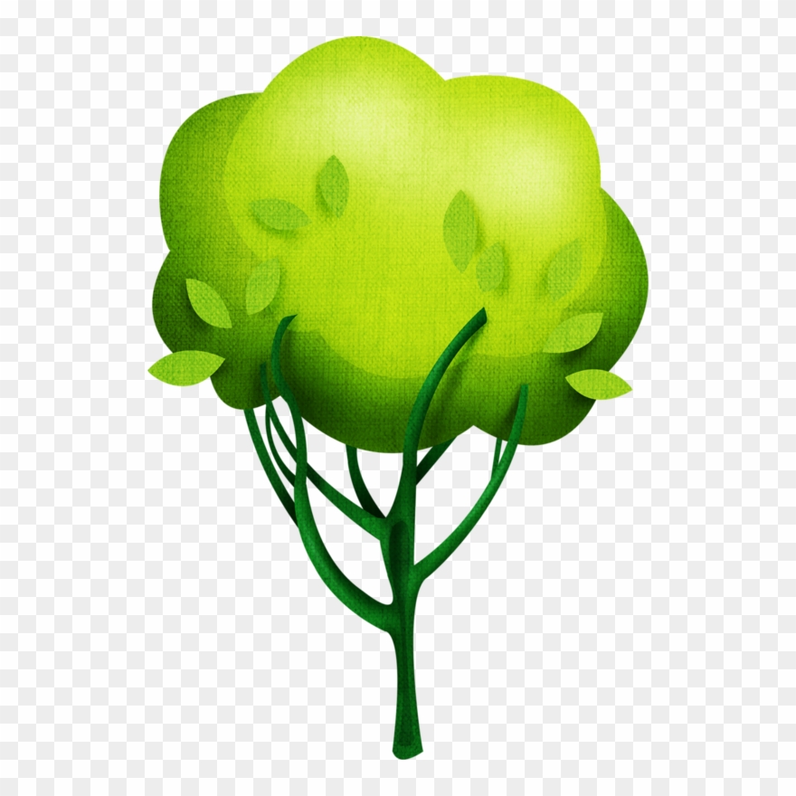 Arbres - Page - Cartoon Apple Tree Transparent Clipart