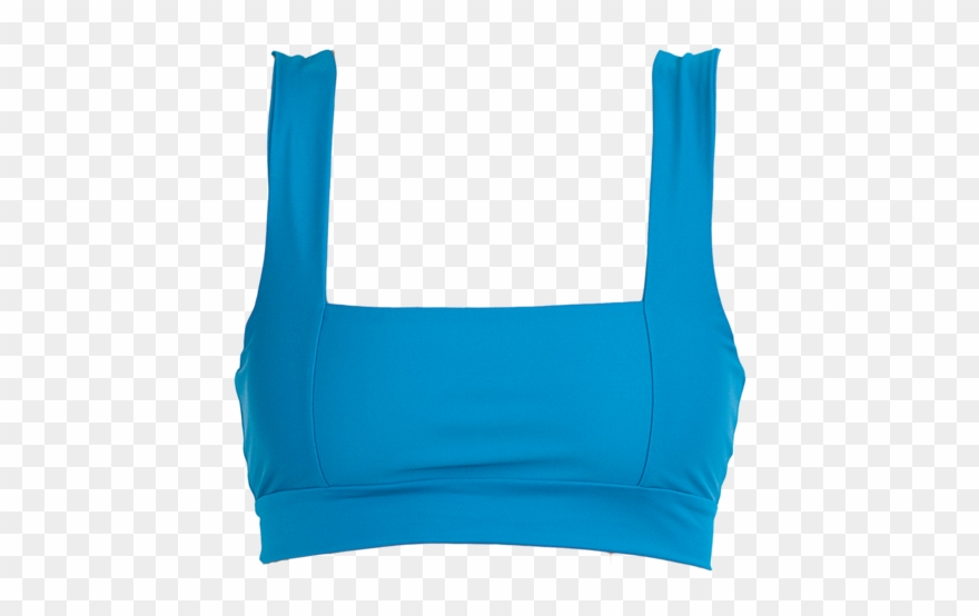 Josi Top / Teal Josi Top / Teal - Sports Bra Clipart