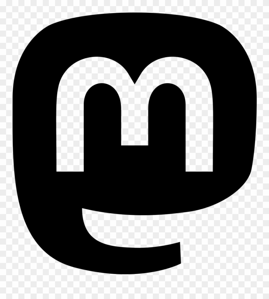 Font Awesome 5 Brands Mastodon - Mastodon Svg Clipart