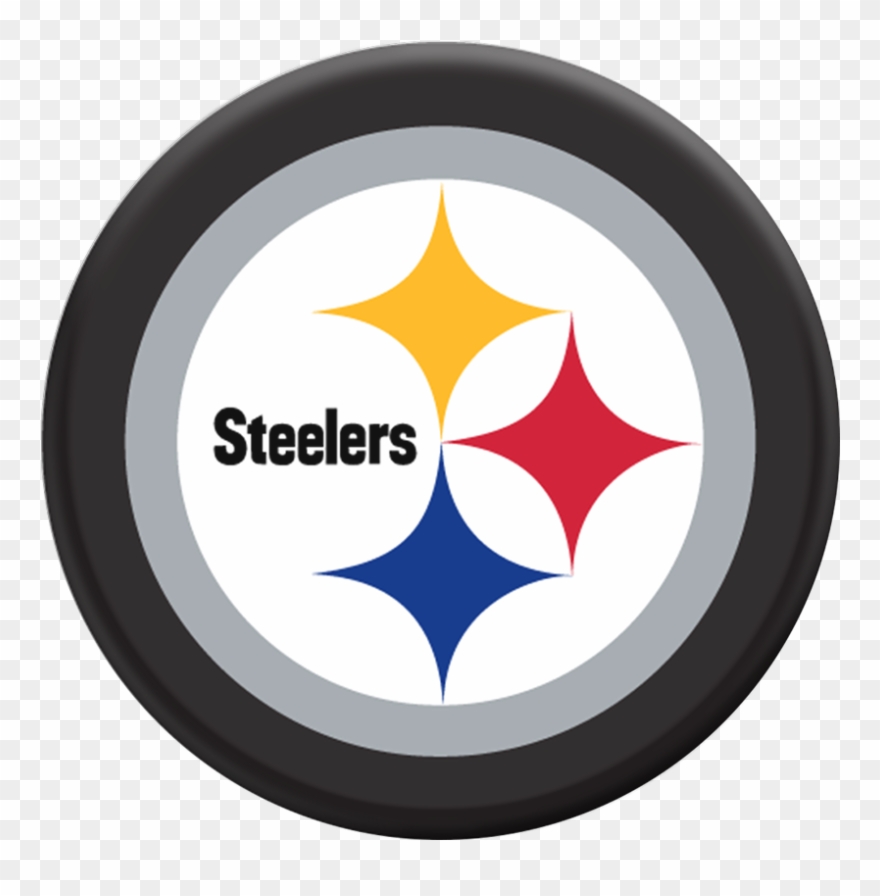 Nfl Helmet Popsockets Grip - Pittsburgh Steelers Logo Clipart
