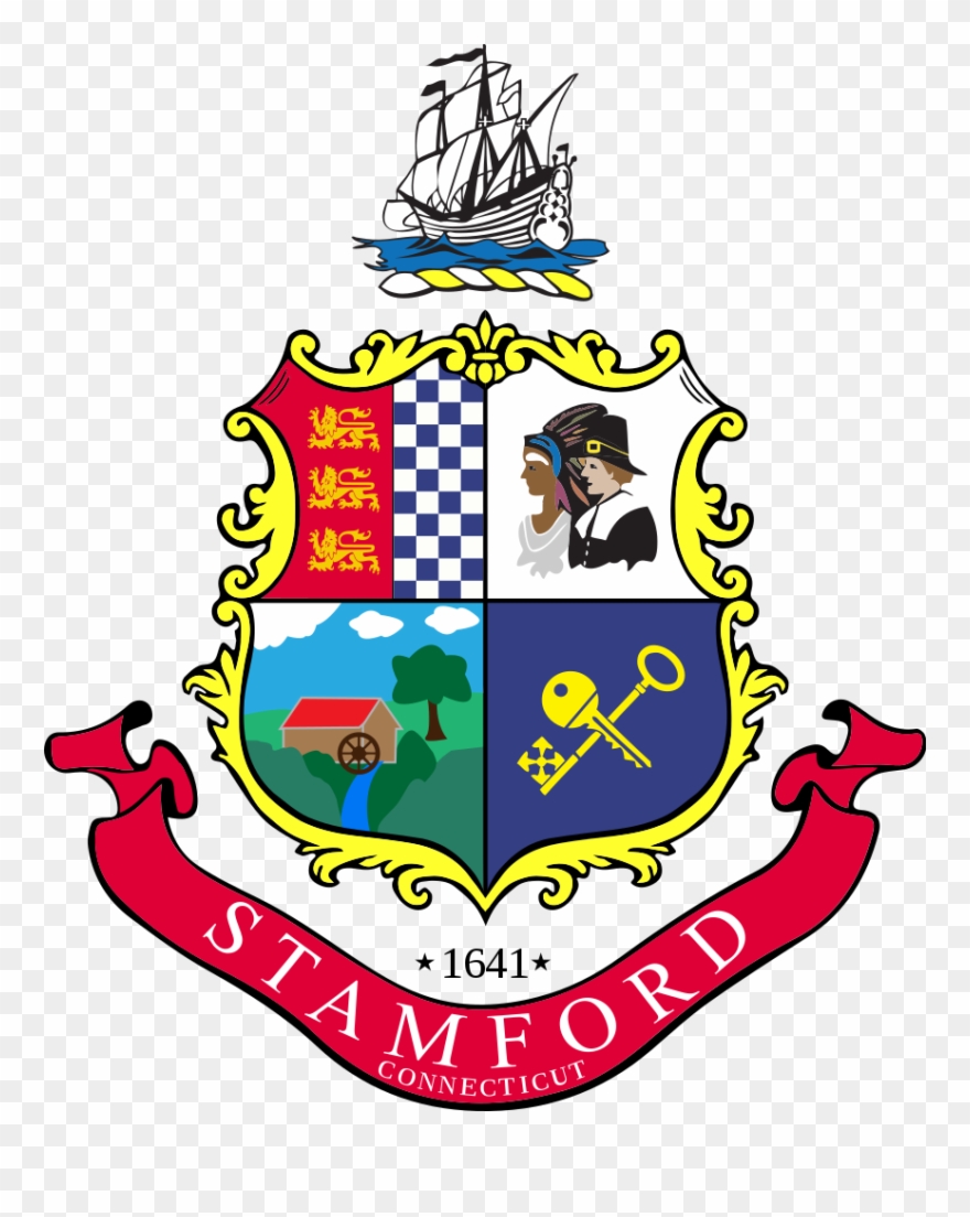 Seal Of Stamford, Connecticut - City Of Stamford Logo Clipart