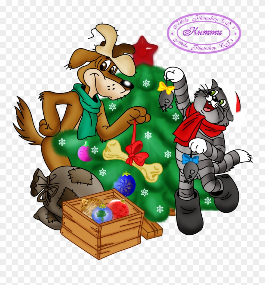 Baixar Imagens Png Para Montagens Com O Tema Natal - Matroskin The Cat Clipart