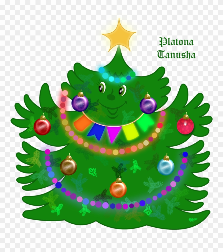 Uma Super Coleção De Imagens Png Em Alta Resolução - Christmas Tree Clipart