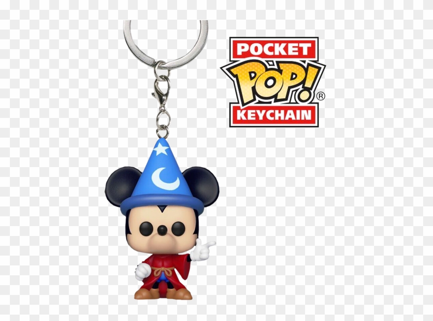 Mickey Mouse 90th Anniversary - Funko Pop Keychain Logo Clipart