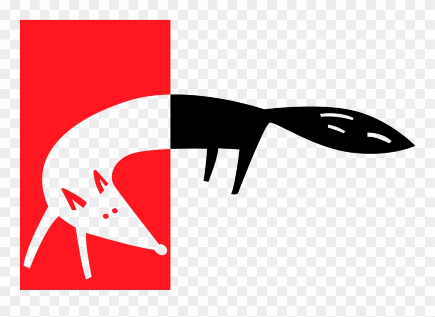 Vector Fox Silver Clipart