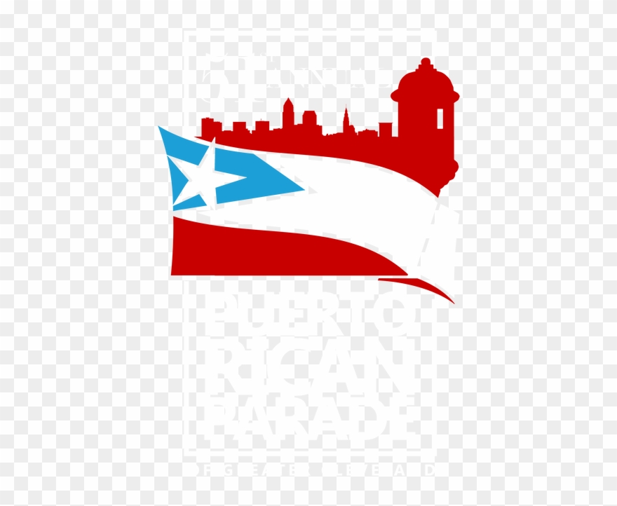 Puerto Rican Parade - Puerto Rico Flag Transparent Clipart