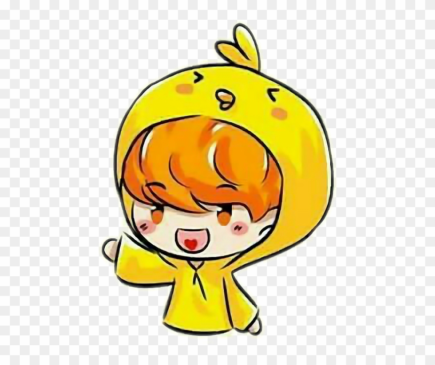 Chibi Bts Jimin - Bts Jimin Face Chibi Clipart