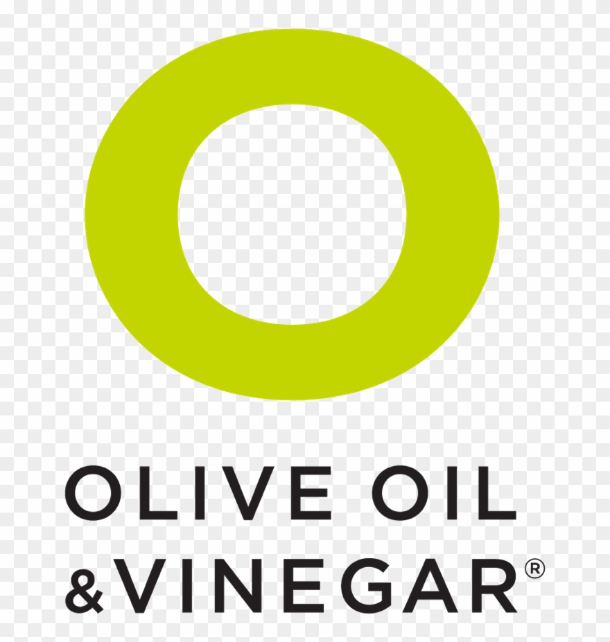 O Olive Oil & Vinegar - Circle Clipart