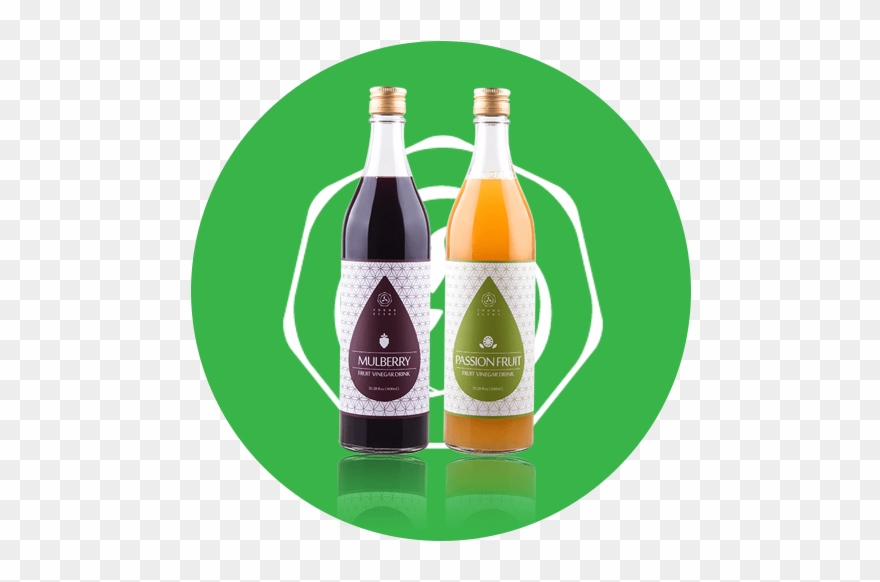 Shop Fruit Vinegar Drinks - Glass Bottle Clipart