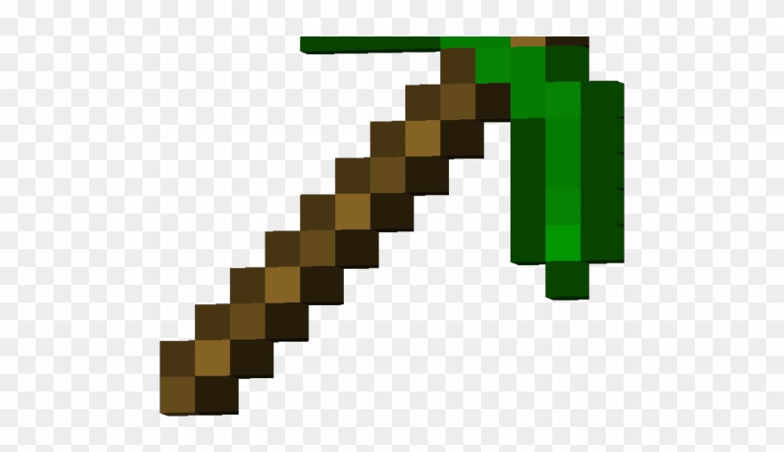 Pixel Clipart Minecraft Weapon - Minecraft Gold Axe Pixel Art - Png Download