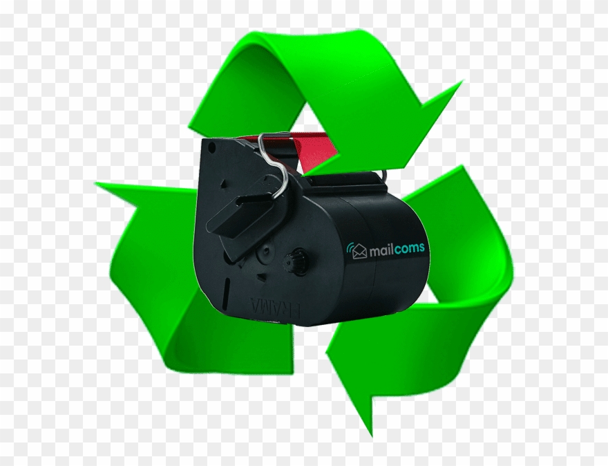 Frama Ecomail Red Refill Ink Cartridge - Waste Management Clipart