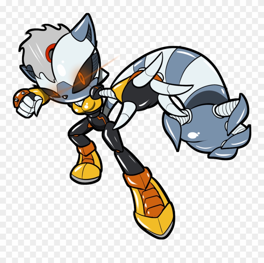 Mecha Tangle Eggman, Tangled, Robots, Roll Ups, Robot, Clipart