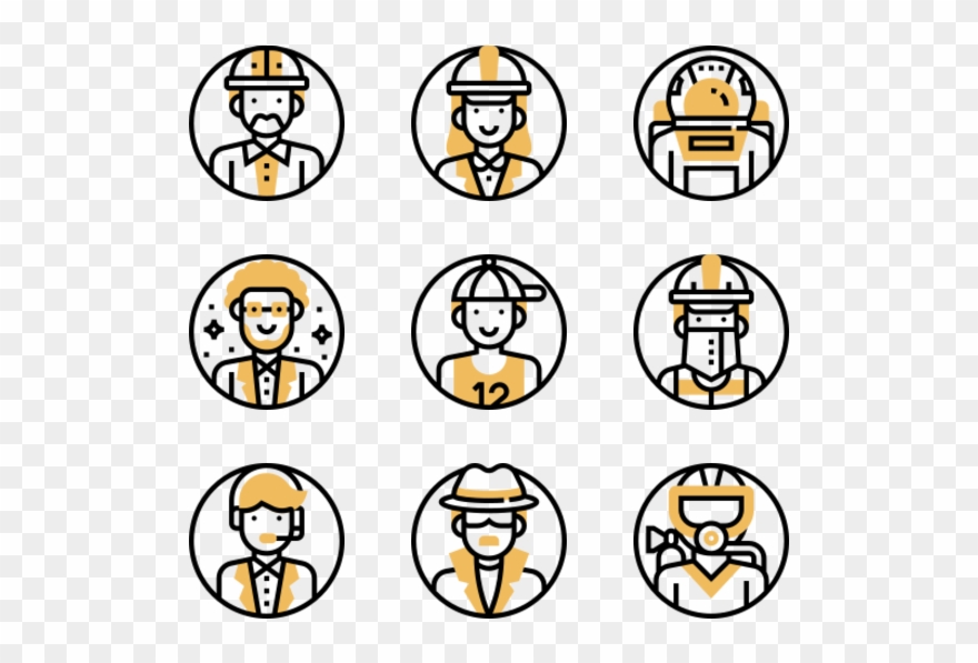 Occupation Avatars - 汪 啊 阿 虎 Clipart