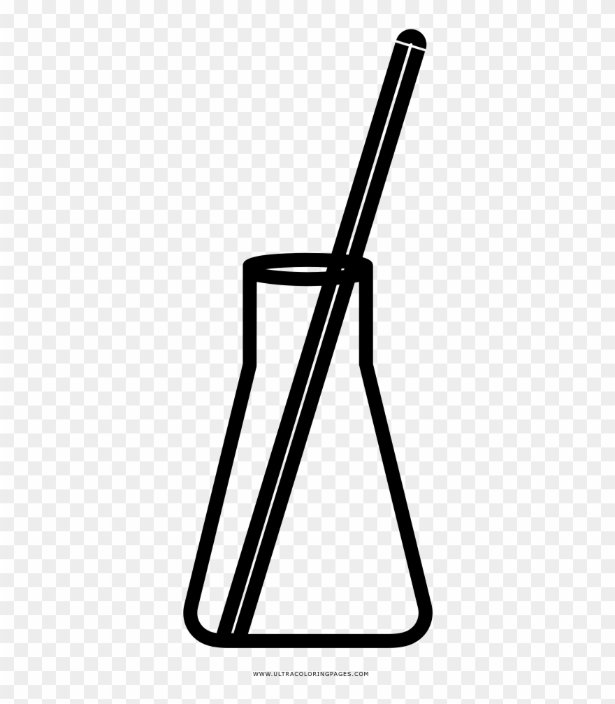 Beaker Coloring Page Clipart