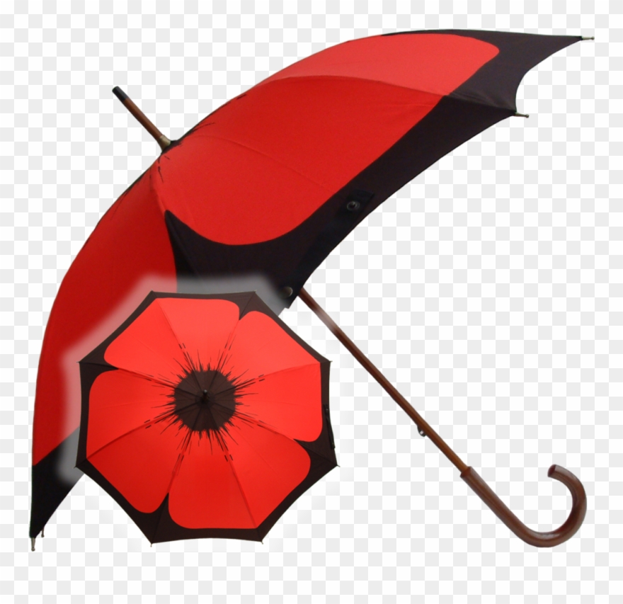 1024 X 947 2 - Poppy Umbrellas Clipart