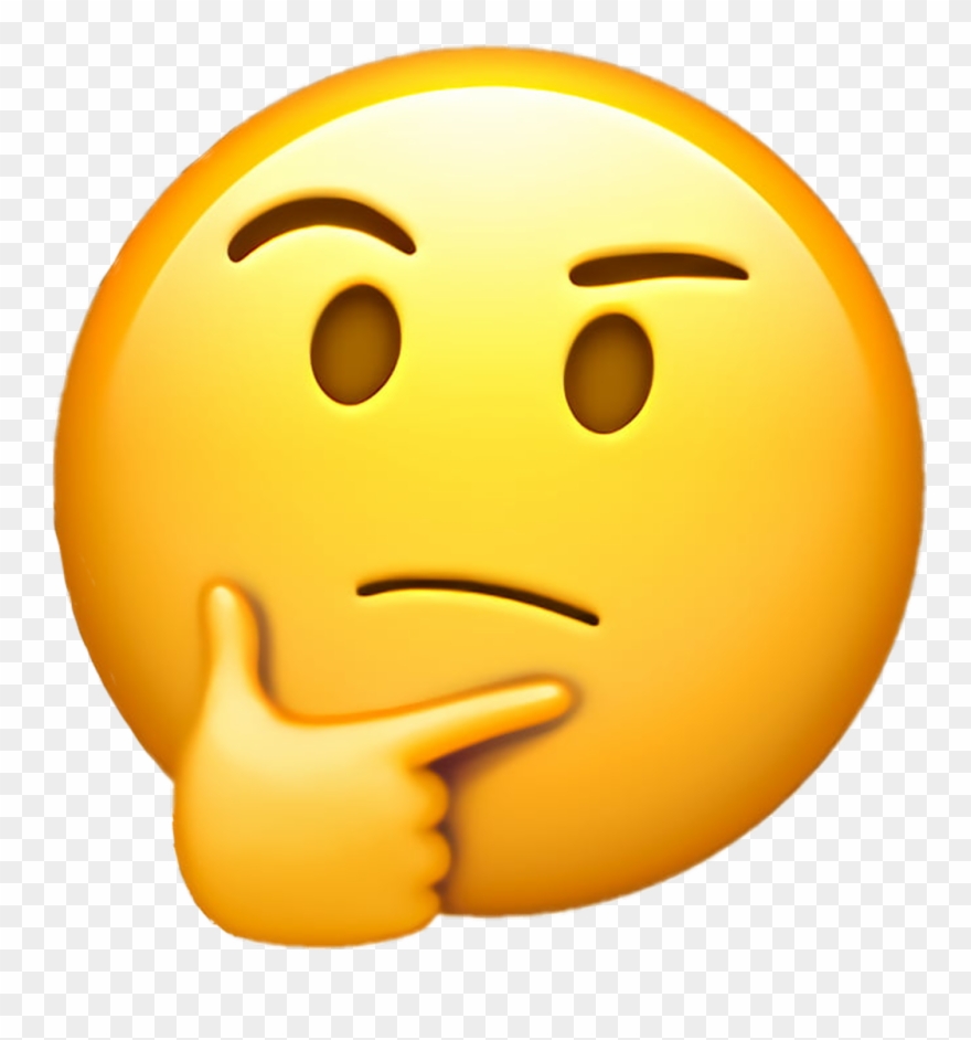 #think #thinking #emoji #emotions #ksenia0214 #эмоджи - Emojis De Whatsapp Babeando Clipart