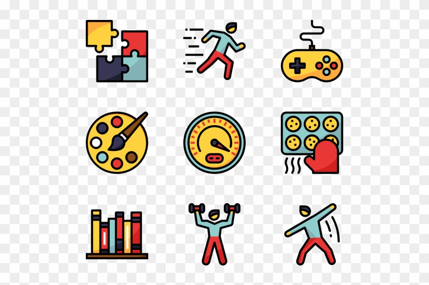 Hobbies - Icon Vector Electricity Png Clipart