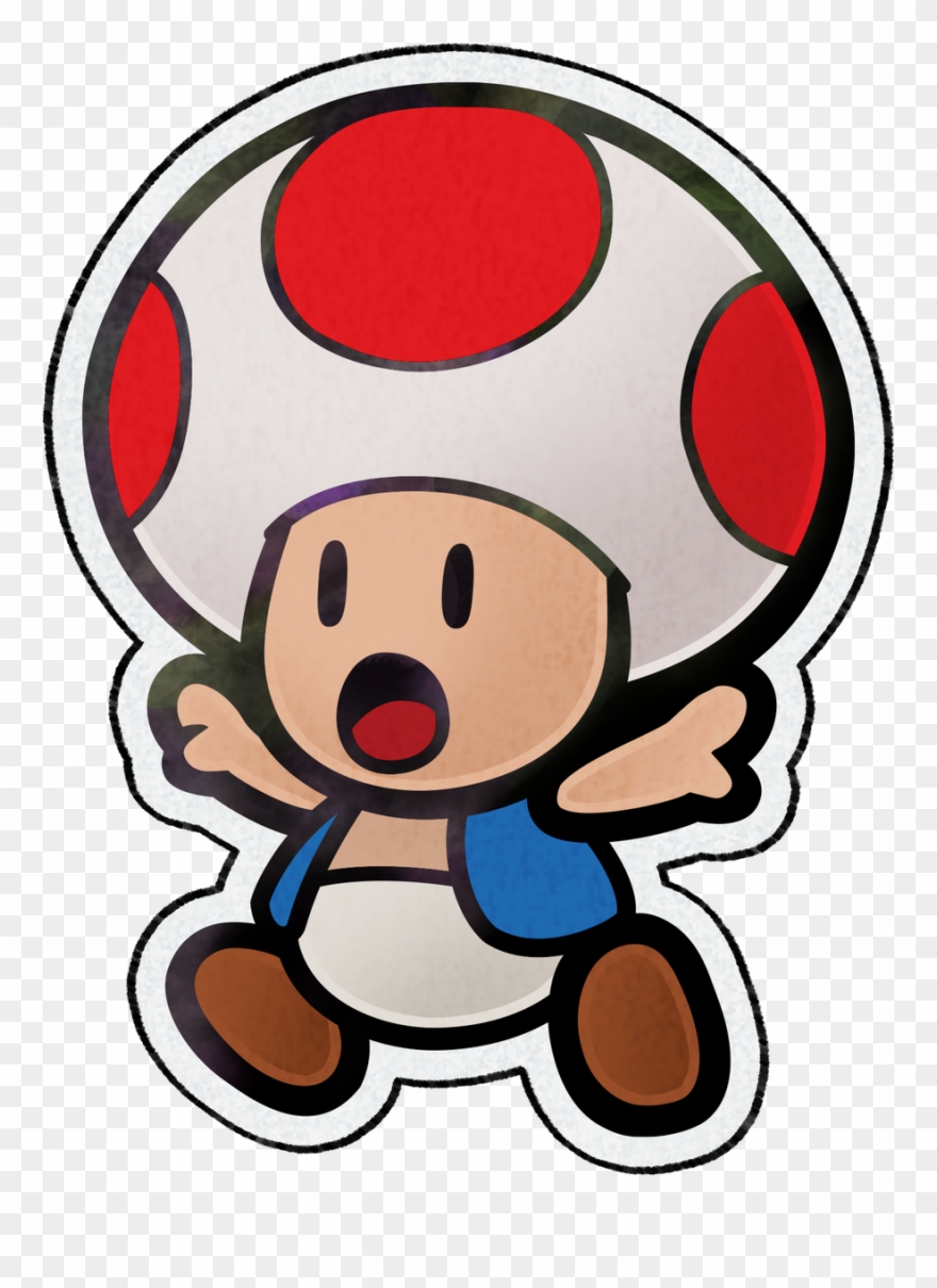 Conor3d On Twitter - Paper Toad Png Clipart