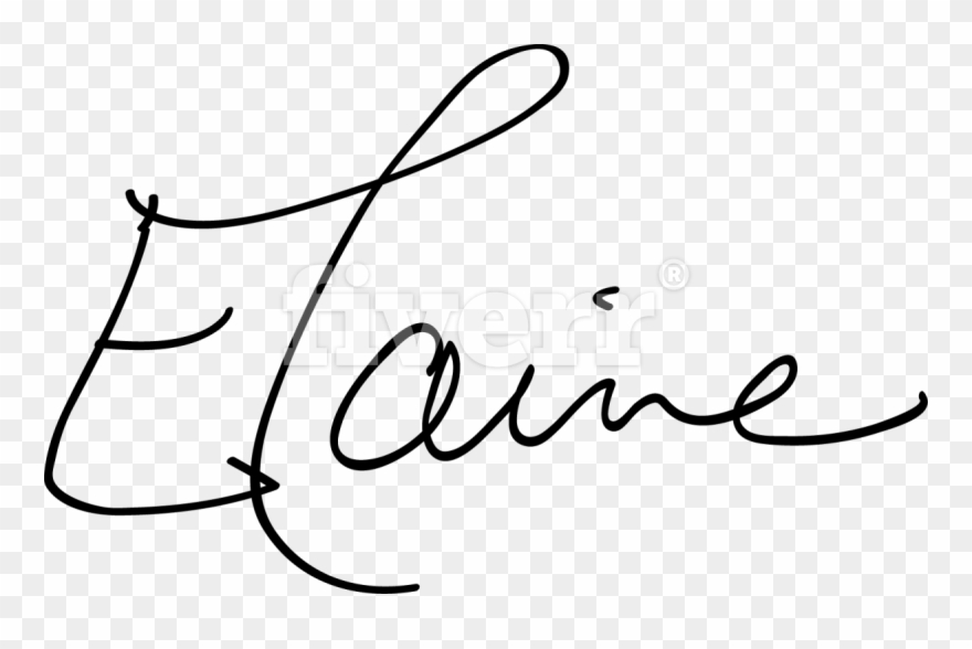 Big Worksample Image - Calligraphy Clipart