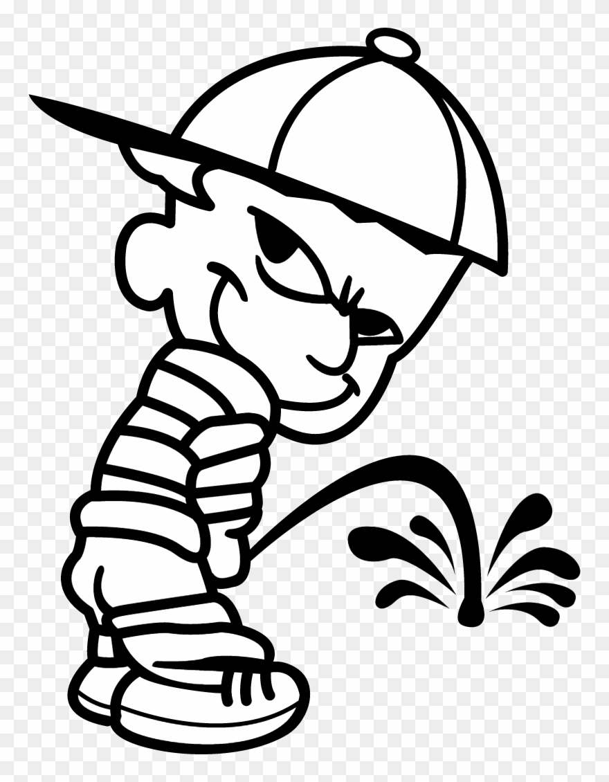 Boy Pissing Vector - Pissing Boy Clipart