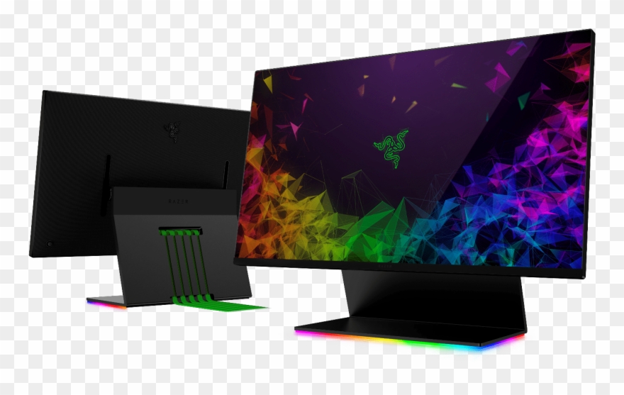 【ces 2019】razer Raptor 遊戲專用熒幕 2k 高解像＋超 - Razer Monitor Clipart