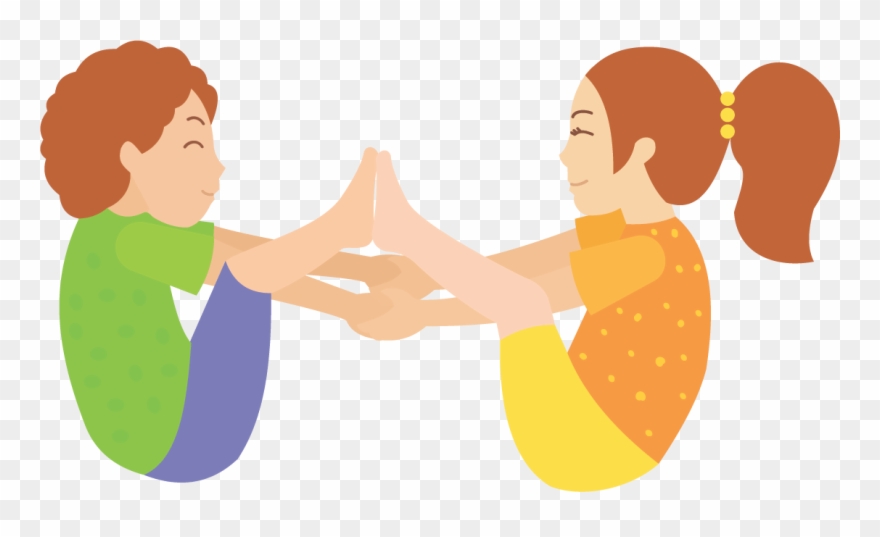 Lift Your Feet And Legs Up And Balance On Your Sit - Child Clipart