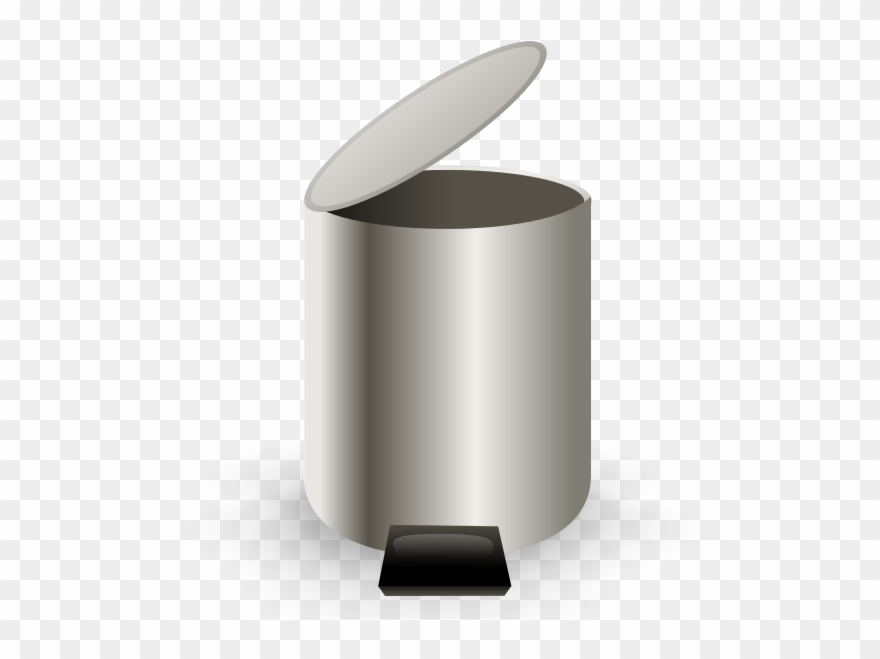 240 × 240 Pixels - Open Trash Can Clip Art - Png Download