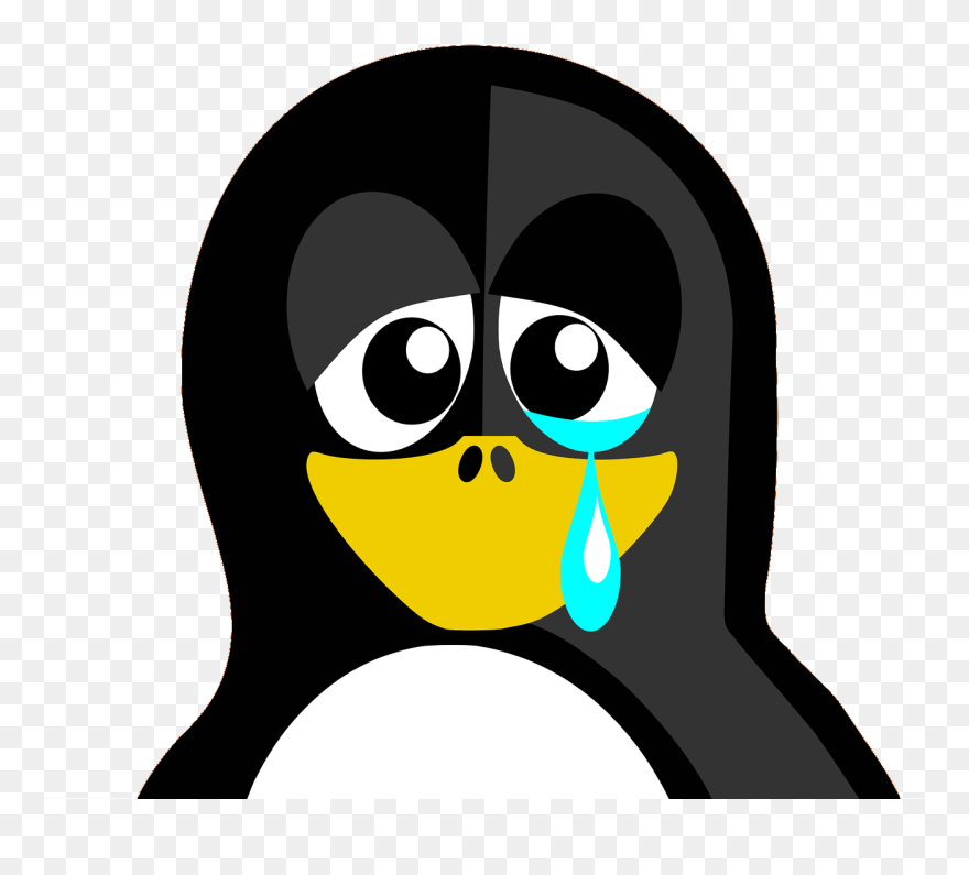 To Win An Argument, You Need To Be Prepared And Have - Sad Linux Penguin Clipart
