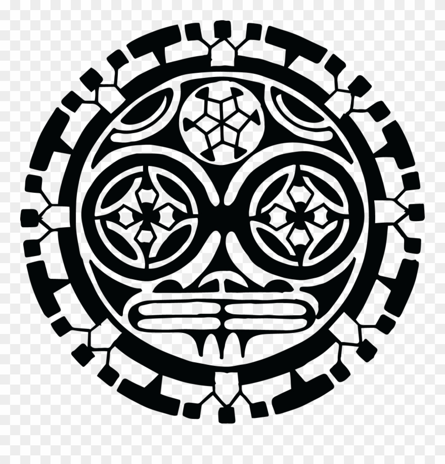 Pacific Tattoo Logo - Abstract Motif Clipart