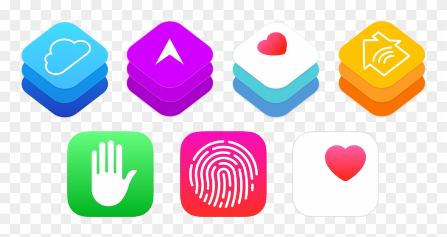 Apple Health Svg Logo Clipart