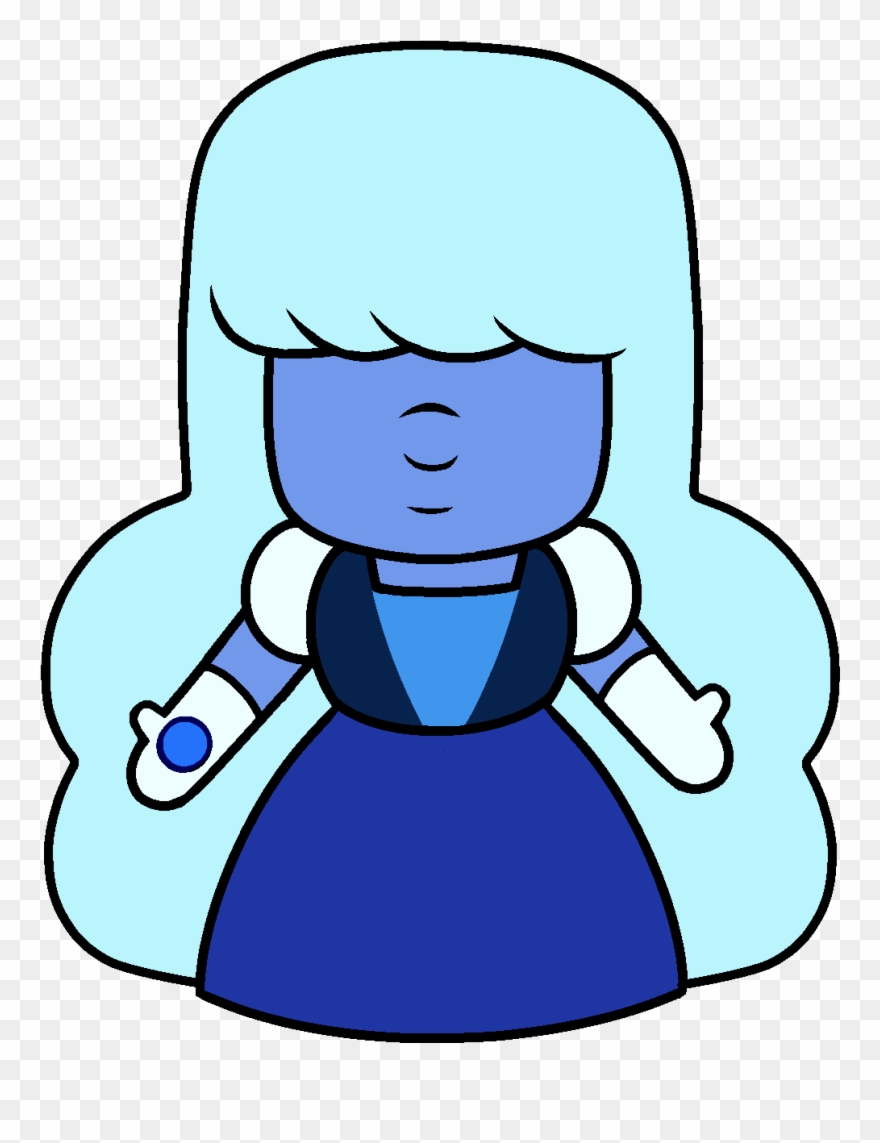 Diamonds Clipart Saphire - Chibi Steven Universe Ruby And Sapphire - Png Download