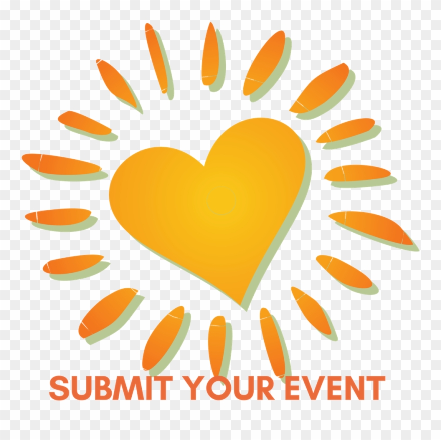 Snv Submit Your Event Design - Sun Heart Transparent Clipart