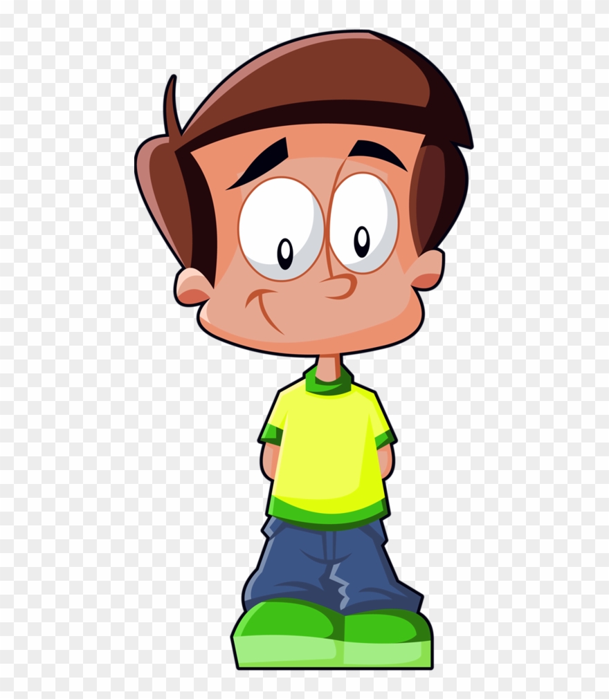 B *✿* Maternelle, Un Jeune Homme, Clip Art, Balises - Cartoon - Png Download