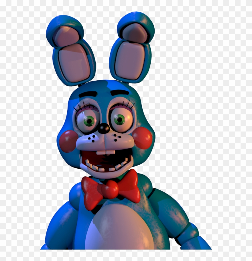 Five Nights At Freddys 2 Toy Bonnie Part Png By Thesitcixd - Bunny Five Nights At Freddy's 2 Clipart