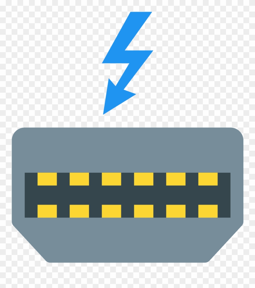 The Icon Is A Logo Of Thunderbolt Clipart