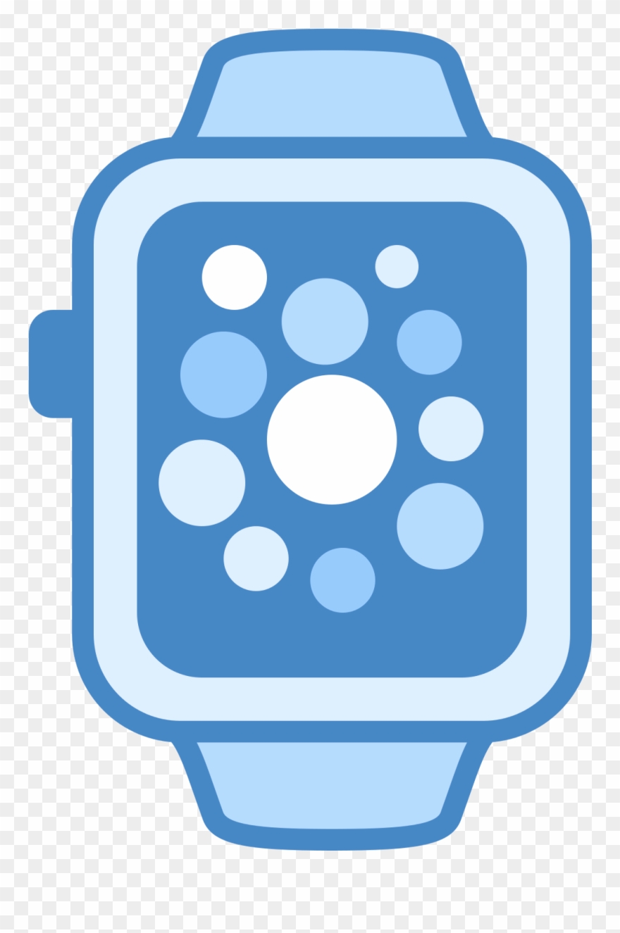 Clipart Of Tear - Apple Watch Icon Blue - Png Download