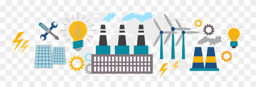 Centralized Power Plants Usually Use Fossil Fuel To Clipart