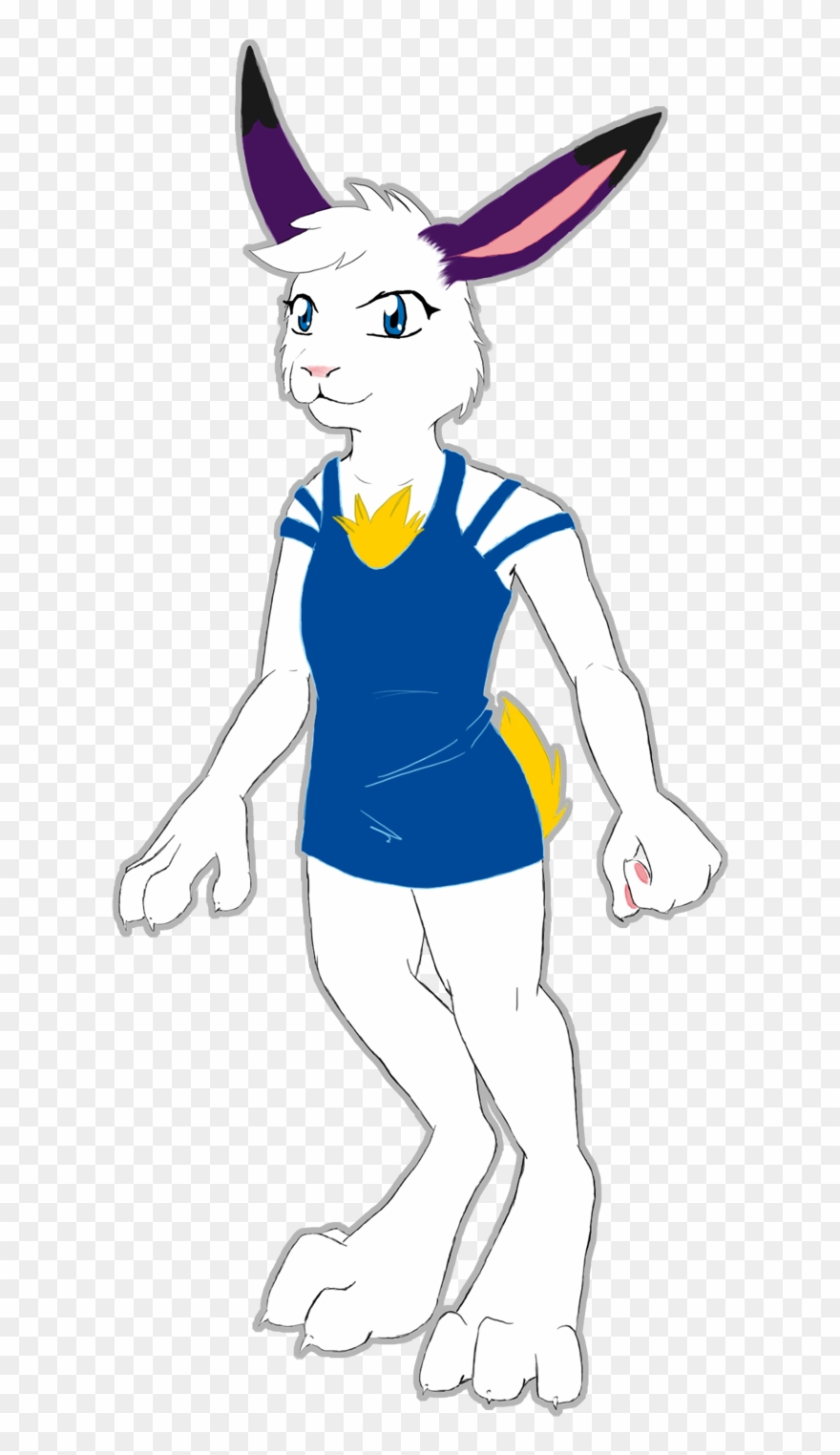 Meteor The Rabbit - Cartoon Clipart