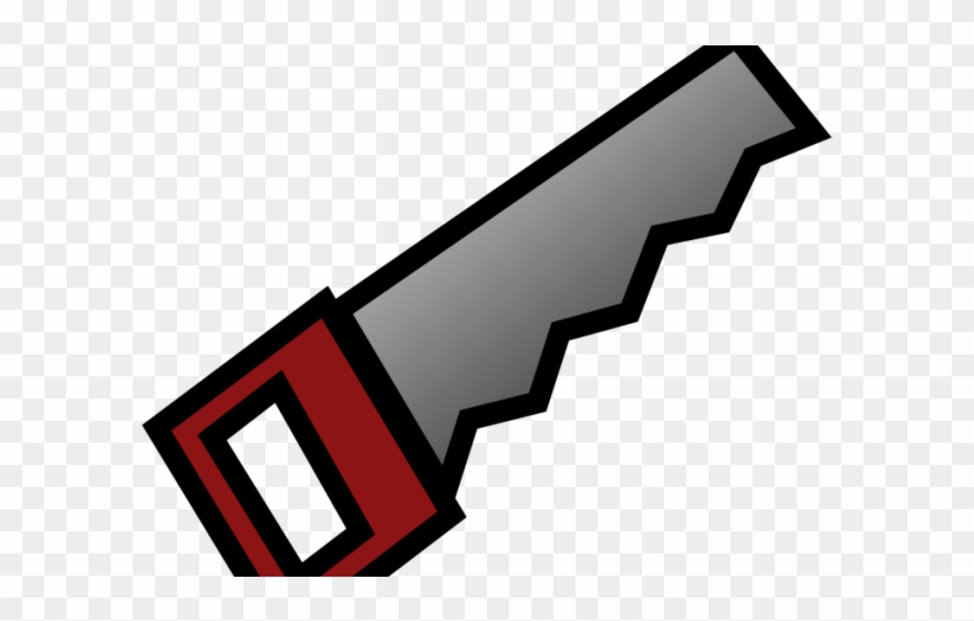 Hand Saw Clipart Transparent - Saw Tool Clipart - Png Download