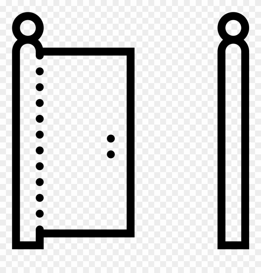 Ворота Иконка , Png Download Clipart