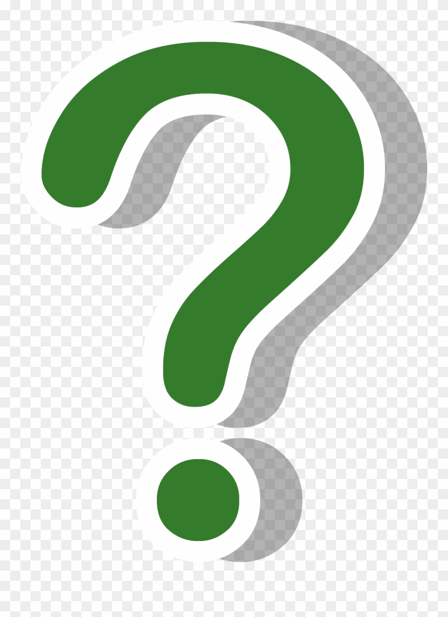 Where Can I Recycle - Questions Mark Transparent Background Clipart