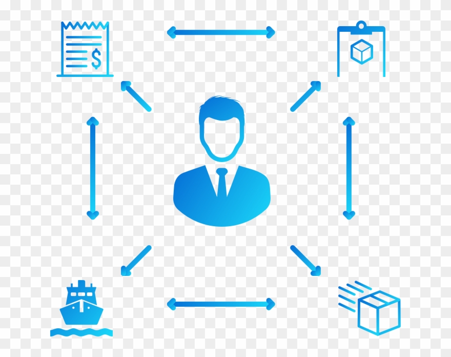 Supply Chain Orchestration Clipart